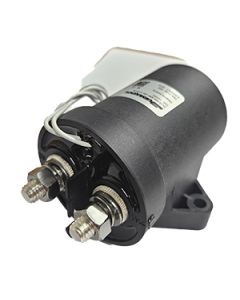 Contactor DC Side Mount 400A at 120Vdc SPST-NO M8 Stud 24Vdc Flying Leads  390mm